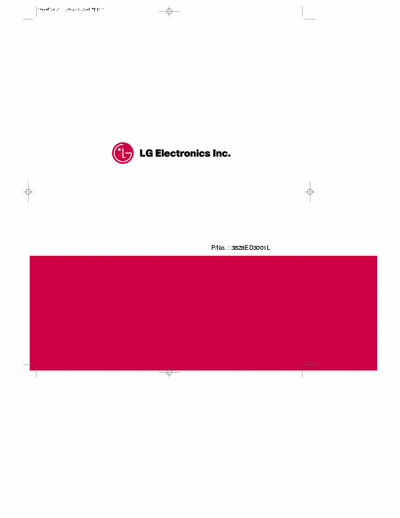 LG LD-4050W LG LD-4050W Exploded View